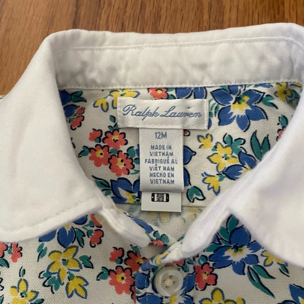 Ralph Lauren Floral Oxford Dress